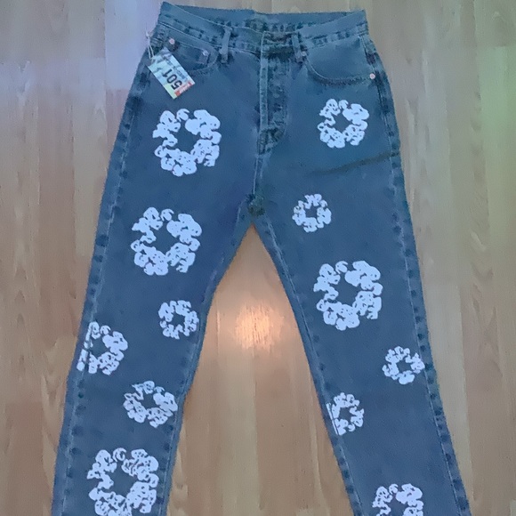Denim Tears x Levi's Cotton Wreath Jean - Picture 2 of 2